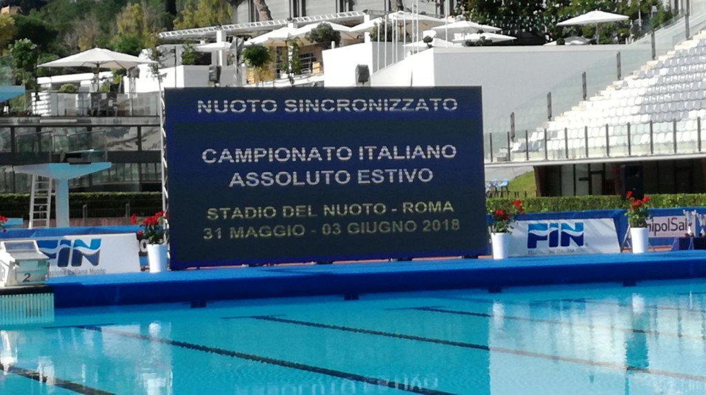 CAMPIONATI ASSOLUTI ESTIVI 2018 NUOTO SINCRONIZZATO